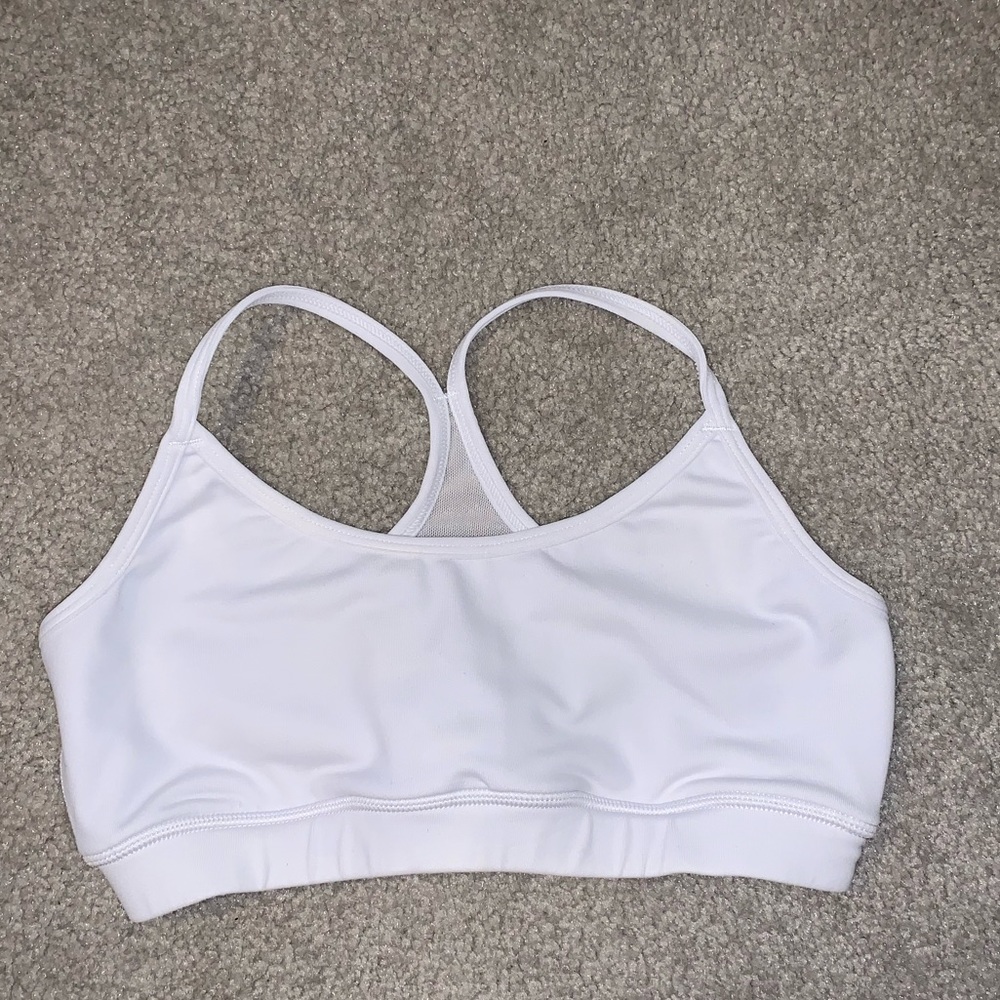 CRZ YOGA Light Support Mesh Wirefree Sports Bra